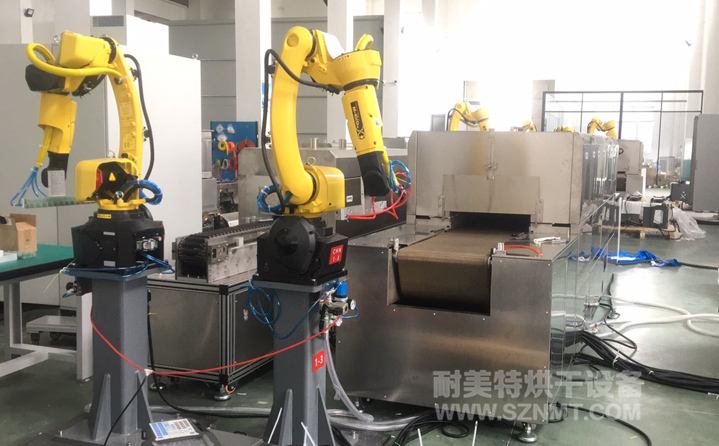 NMT-ZP-108 疫苗玻璃瓶小型預(yù)熱加固化自動裝配線(蘇州?？松?